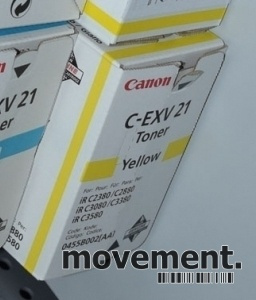 Solgt!Canon C-EXV 21 gul toner til - 1 / 2