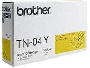 Solgt!Brother TN-04Y Yellow Gul toner for