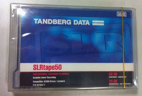 Solgt!Tandberg Data SLRtape50