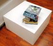 Solgt!Butikkinnredning: Akrylpall 80x80cm - 2 / 2