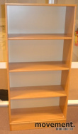 Solgt!Bokhylle i eik, 80cm b, 166cm h, - 1 / 2