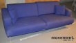 Solgt!Sofa i blålilla, for kontor fra - 1 / 3