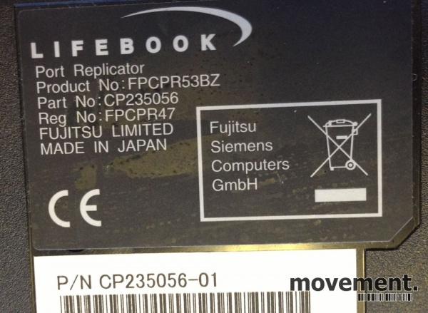 Solgt!Fujitsu Siemens Docking til bærbar - 2 / 2