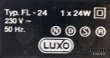 Solgt!Luxo FL-24 sort bordlampe med - 3 / 3