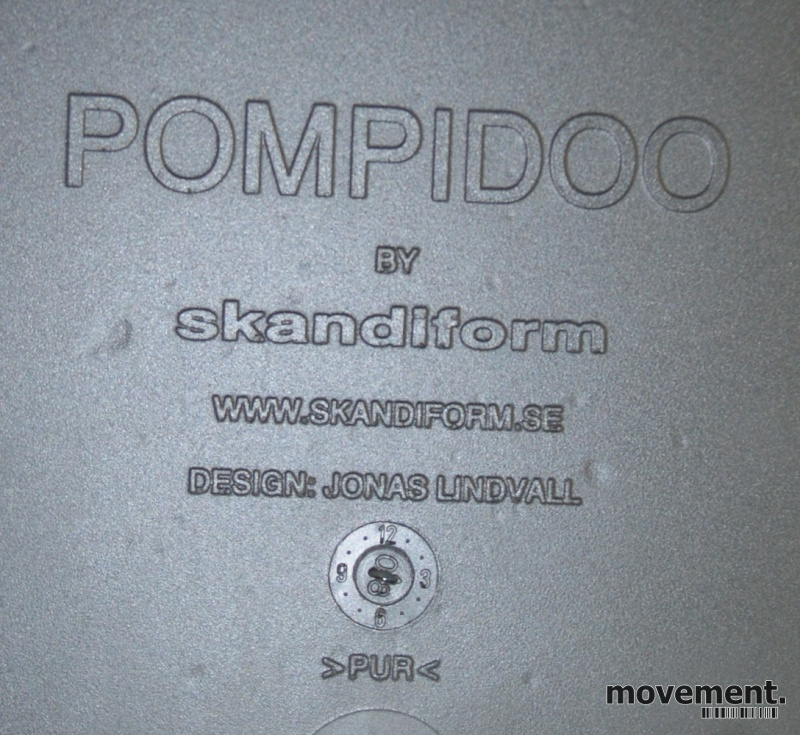 Solgt!Skandiform Pompidoo stablestol / - 4 / 4