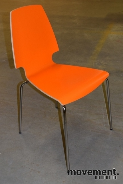 Solgt!IKEA Vilmar konferansestol i orange - 1 / 4