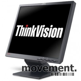 Solgt!IBM Thinkvision L190 flatskjerm til
