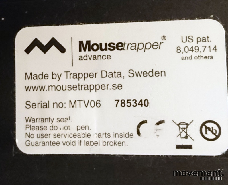 Solgt!Ergonomisk mus: Mousetrapper - 2 / 2