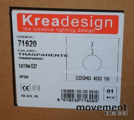Solgt!Kreadesign 71620 Cosmo 400 taklampe - 2 / 2