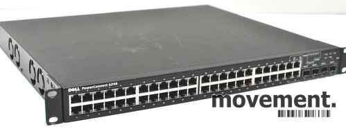 Solgt!Dell Powerconnect 6248 - Gigabit L3 - 1 / 6