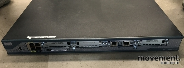Solgt!Cisco 2801 Router,  2800 Series, - 3 / 4