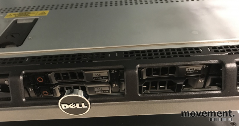 Solgt!Rackserver: Dell PowerEdge R610,1U, - 8 / 11