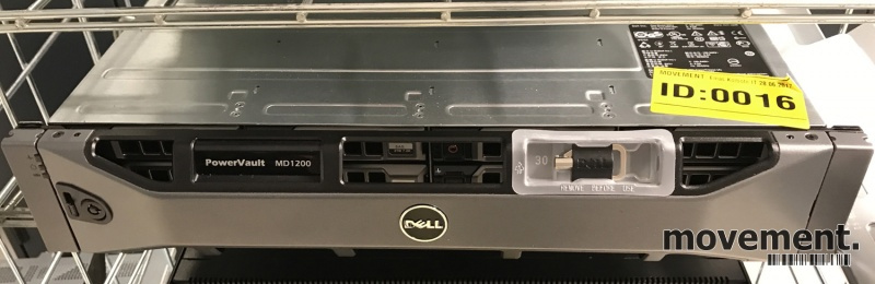 Solgt!Dell SAN - PowerVault MD1200 med 12 - 6 / 9