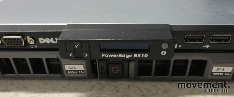 Solgt!Rackserver: Dell PowerEdge R310,1U, - 2 / 6