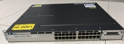 Cisco Catalyst WS-C3750X-24T-S, 24port 1units Gigabit L3 switch, pent brukt