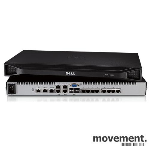 Solgt!Dell KVM 1082DS, 1units Uttrekkbar - 4 / 4