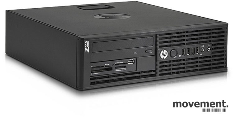 Solgt!HP Workstation Z220, Xeon E3-1240 - 1 / 6
