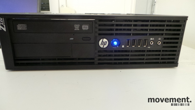 Solgt!HP Workstation Z220, Xeon E3-1240 - 2 / 6