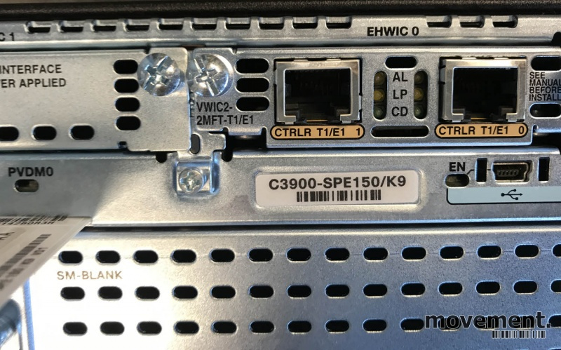 Solgt!Cisco Router 3945 / - 4 / 5