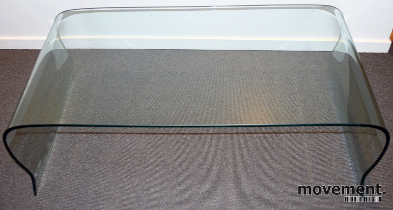 Solgt!Lavt glassbord / Loungebord i - 2 / 2