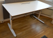 Solgt!Skrivebord i hvitt, 160x80cm fra - 2 / 2