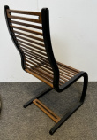 Fora Form Spring stol, sort ramme, - 2 / 3