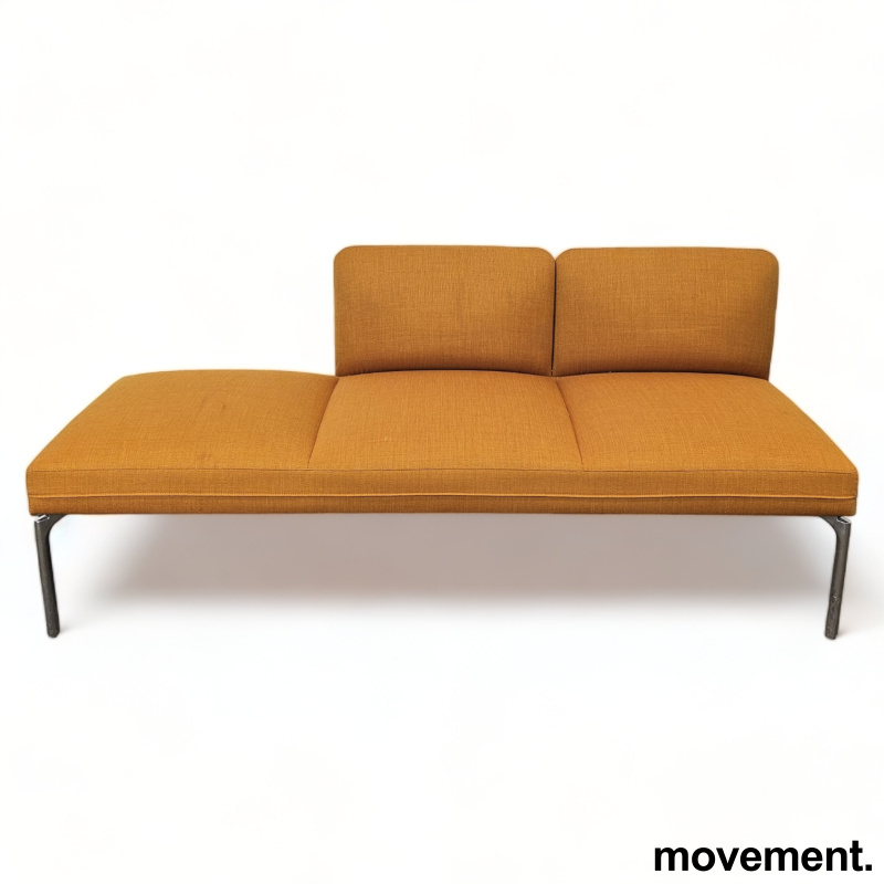 3-seter sofa / lounge i orange / - 1 / 3