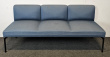 3-seter sofa / lounge i blå / sort - 2 / 4