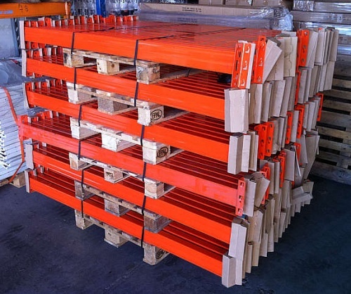 Solgt!Pallereoler til lager 400cm høyder, - 4 / 6