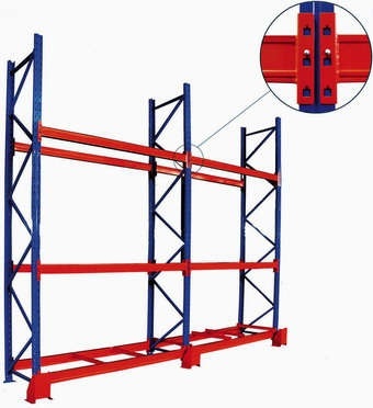 Solgt!Pallereoler til lager 400cm høyder, - 1 / 6