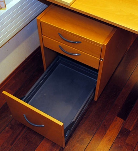 Solgt!IKEA Galant skuffseksjon på hjul - 2 / 3