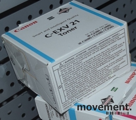 Solgt!Canon C-EXV 21 cyan toner til - 1 / 2