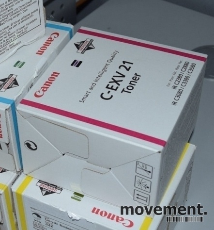 Solgt!Canon C-EXV 21 Magenta toner til - 1 / 2