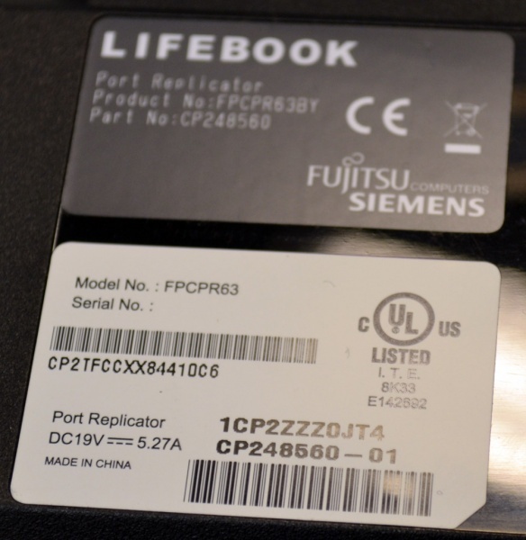 Solgt!Docking FPCPR63 til FujitsuSiemens - 3 / 4