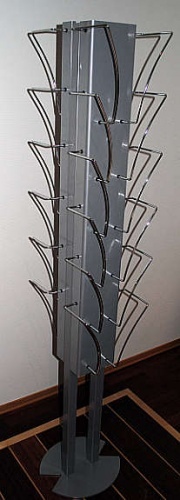 Solgt!Brosjyrestativ for 12 stk A4 - 1 / 2