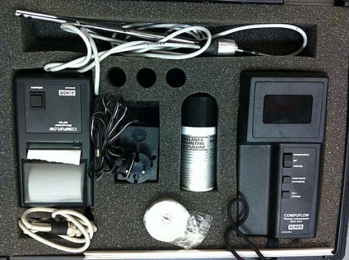 Solgt!Compuflow Thermo-anemometer Alnor - 1 / 2
