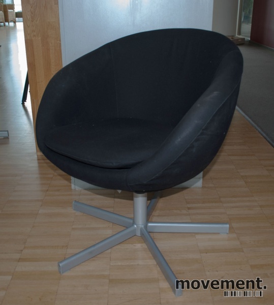 Solgt!IKEA Skruvsta sort justérbar - 3 / 6