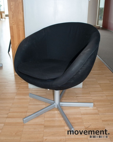 Solgt!IKEA Skruvsta sort justérbar - 2 / 6