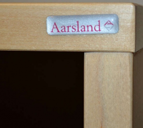 Solgt!Brosjyrehylle i bjerk fra Aarsland, - 3 / 4