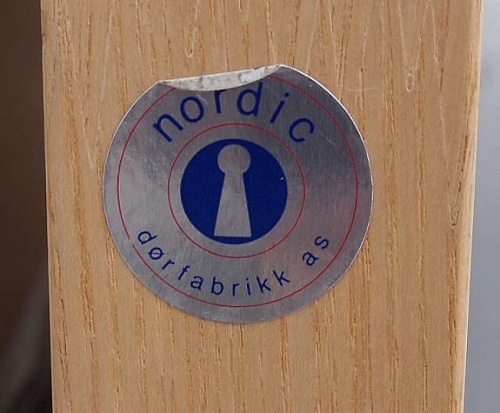 Solgt!Innerdør i bjerk 80x210cm fra - 2 / 3