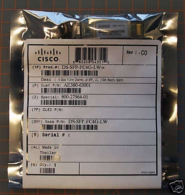 Solgt!Cisco fibermoduler til switch