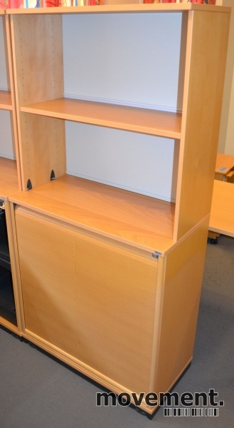 Solgt!Kinnarps E-serie sjalusiskap i bøk, - 1 / 5