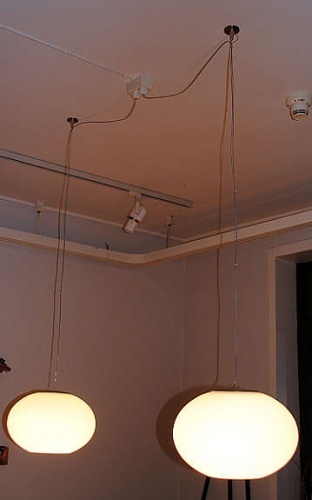 Solgt!Prandina pendel-lampe, Italia, pent - 5 / 5