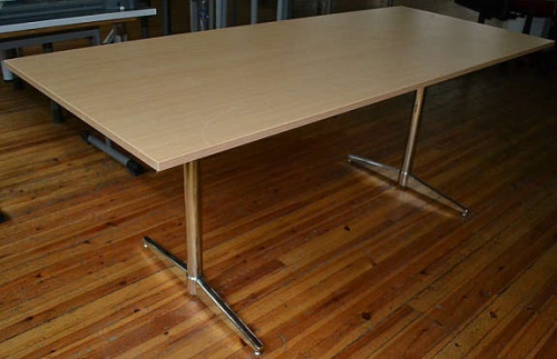 Solgt!Møtebord i bøk 180x75cm, pent brukt - 2 / 3