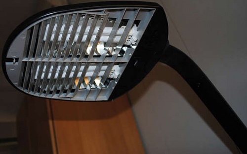 Solgt!Unilux skrivebordslampe Duo 518 i - 3 / 4