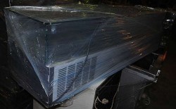 Pizzabenk med steinplate 153cm b, topp-/ garnityrkjøler, pent brukt 2009mod