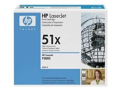 Solgt!Hp toner sort Q7551X til HP