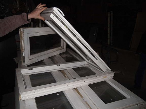 Solgt!Vindu fra Glassrønning 49cm høyde, - 5 / 5
