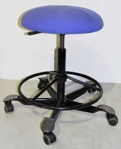 Ergonomisk kontorstol fra Håg i blått, pent brukt