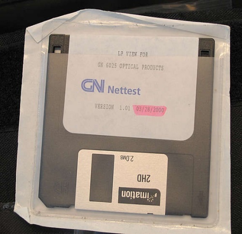 Solgt!Fibertest-sett fra GN Nettest - 8 / 9